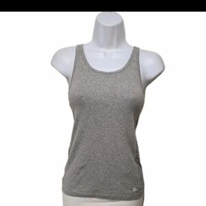 Abercrombie & Fitch Lace Accent Babydoll Cami Tank Top Logo XS 90s Y2K Grunge